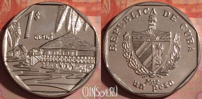 Куба 1 песо 2012 года, KM# 579, 049i-179