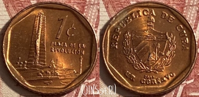 Куба 1 сентаво 2013 года, KM# 729, 477р-113 ♛