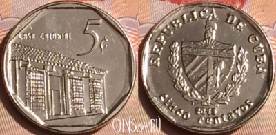 Куба 5 сентаво 2013 года, KM# 575, 447-020