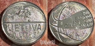 Литва 1 лит 2011 года, KM# 177, UNC, 507s-046