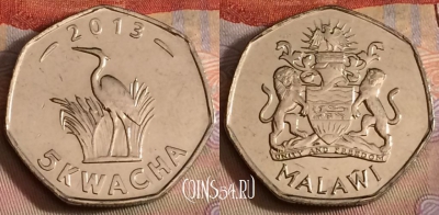 Малави 5 квач 2013 года, KM# 213, 270b-133