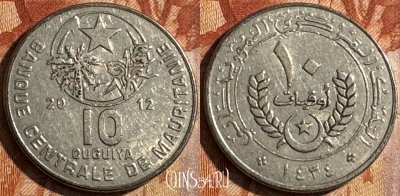 Мавритания 10 угий 2012 года, KM# 4a, 503s-097