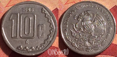 Мексика 10 сентаво 1994 года, KM# 547, 206i-057