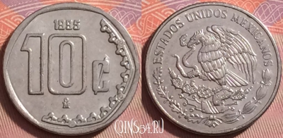 Мексика 10 сентаво 1995 года, KM# 547, 137j-091