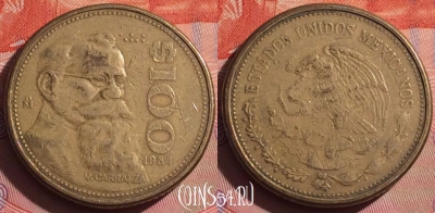 Мексика 100 песо 1984 года, KM# 493, 057i-035