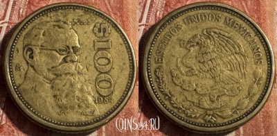 Мексика 100 песо 1984 года, KM# 493, 225s-041