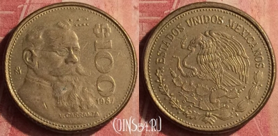 Мексика 100 песо 1987 года, KM# 493, 409n-033