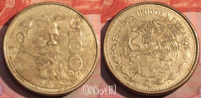 Мексика 100 песо 1988 года, KM# 493, 266a-082