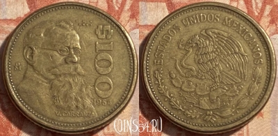 Мексика 100 песо 1988 года, KM# 493, 488р-084