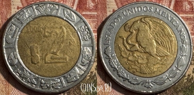Мексика 2 песо 2000 года, KM# 604, 217s-041