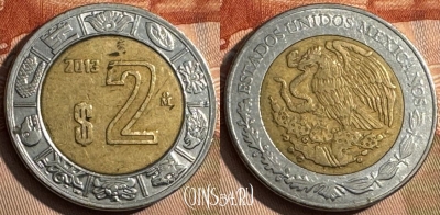 Мексика 2 песо 2013 года, KM# 604, 203s-085