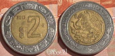 Мексика 2 песо 2013 года, KM# 604, 307r-117