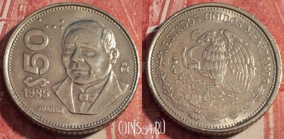 Мексика 50 песо 1985 года, KM# 495, b062-143
