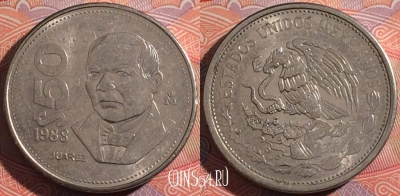 Мексика 50 песо 1988 года, KM# 495a, a117-073