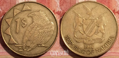 Намибия 1 доллар 1993 года, KM# 4, 205-143