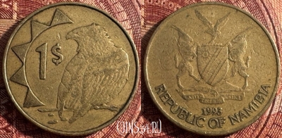 Намибия 1 доллар 1993 года, KM# 4, 358s-080