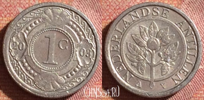 Антильские острова 1 цент 2003 года, KM# 32, 150i-111