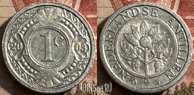 Антильские острова 1 цент 2003 г., KM# 32, 209s-008