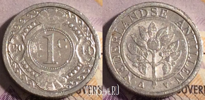 Антильские острова  1 цент 2014 года, 188a-119