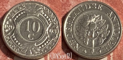 Антильские острова 10 центов 2003 года, KM# 34, 247r-078