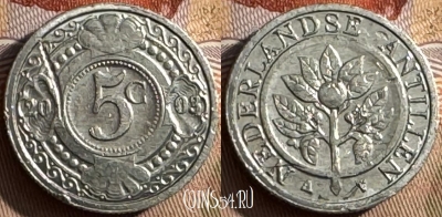 Антильские острова 5 центов 2003 г., KM# 33, s430s-049