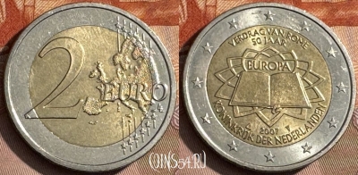 Нидерланды 2 евро 2007 года, KM# 273, 468s-637