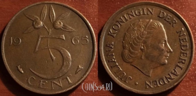 Нидерланды 5 центов 1965 года, 50-108