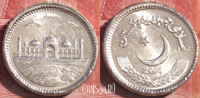 Пакистан 2 рупии 2014 года, KM# 68, 063c-093