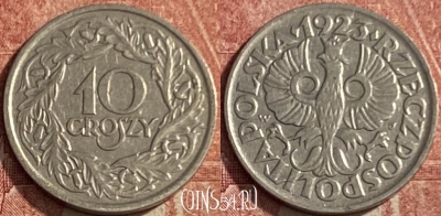 Польша 10 грошей 1923 года, Y# 11, 217q-095