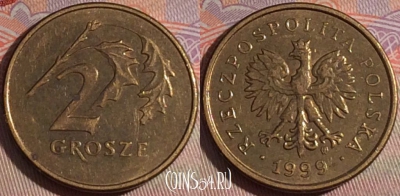 Польша 2 гроша 1999 года, Y# 277, 151b-081