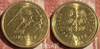 Польша 2 гроша 2020 года, 082s-019