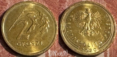 Польша 2 гроша 2020 года, 106s-028