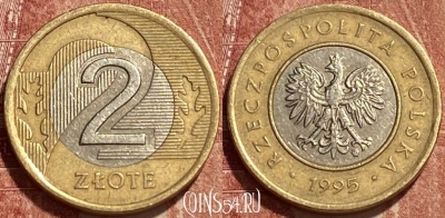 Польша 2 злотых 1995 года, Y# 283, 396q-138