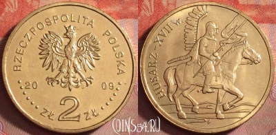 Польша 2 злотых 2009 года, Y# 670, UNC, 172k-111