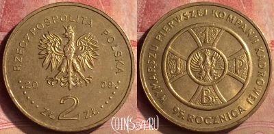 Польша 2 злотых 2009 года, Y# 690, 139m-032