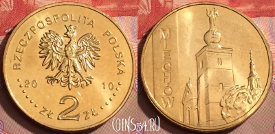 Польша 2 злотых 2010 года, Y# 760, UNC, 081l-077