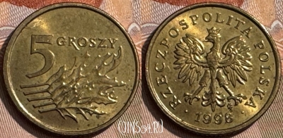 Польша 5 грошей 1998 года, Y# 278, 307s-133