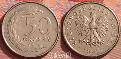 Польша 50 грошей 1995 года, Y# 281, 278l-044