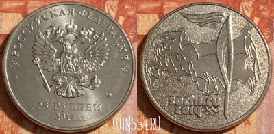 Россия 25 рублей 2014 года, Y# 1501, 469-039