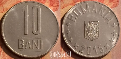 Румыния 10 бань 2015 года, KM# 191, 133n-111