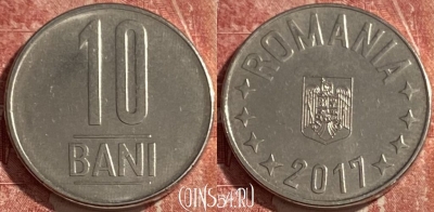 Румыния 10 бань 2017 года, KM# 191, 432r-107