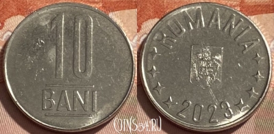 Румыния 10 бань 2023 года, 495р-091