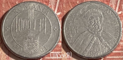 Румыния 1000 лей 2001 года, KM# 153, 204r-096