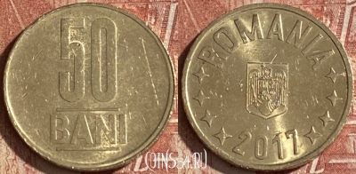 Румыния 50 бань 2017 года, KM# 192, 151r-116 ♛
