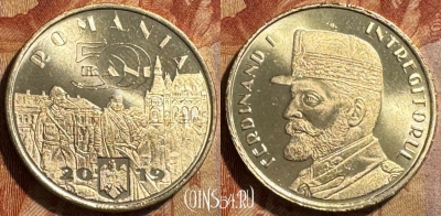 Румыния 50 бань 2019 г., Король Фердинанд I, 502s-130