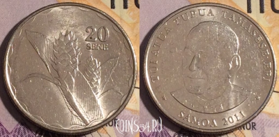 Самоа 20 сене 2011 года, KM# 169, 188a-002