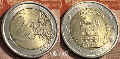 Сан-Марино 2 евро 2011 года, KM# 486, 468s-646