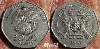 Сан-Томе и Принсипи 2000 добр 1997 года, 176s-028 ♛