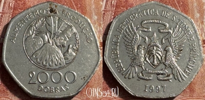Сан-Томе и Принсипи 2000 добр 1997 года, 176s-042 ♛