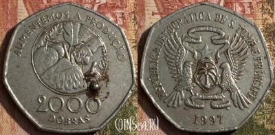 Сан-Томе и Принсипи 2000 добр 1997 года, 221s-115